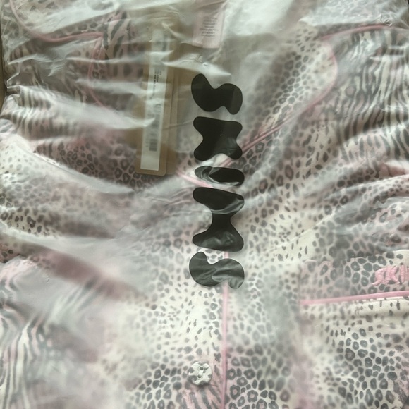 SKIMS Sleep Long Sleeve Pajama Set Bloom Mini Multi Animal M NWT - Picture 6 of 7